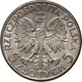 45. Polska, II RP, 5 złotych 1933, Głowa Kobiety