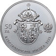 54. Polska, 50 złotych 2023, 500. Rocznica urodzin Anny Jagiellonki