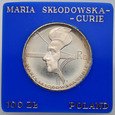 3. Polska, PRL, 100 złotych 1974, Maria Skłodowska-Curie
