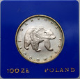 Polska, PRL, 100 złotych 1983, Niedźwiedź