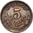 Meksyk, 5 centavos 1902 CnQ
