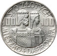 162. Polska, PRL, 100 złotych 1966, Mieszko i Dąbrówka, PRÓBA