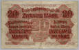 Okupacja Niemiecka, Kowno, 20 marek 4.04.1918, seria E, #ML2