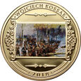 Polska, medal 2018, Wojciech Kossak, Olszynka Grochowska