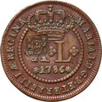 Brazylia, Maria I, XL reis 1786, Lizbona, kontramarka