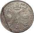 Austria, Niderlandy, Leopold II, kronenthaler 1791 H, Günzburg