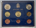 61. Watykan, zestaw rocznikowy euro 2002, Jan Paweł II