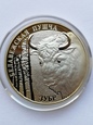 Białoruś 1 rubel, 2001 Puszcza Białowieska - Żubr Bizon