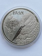Białoruś 1 rubel, 2009 Fauna - Bocian biały