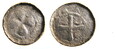 6868. POLSKA DENAR KRZYŻOWY . XIw. 0,69g. 12,70mm