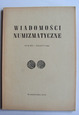 WIADOMOŚCI NUMIZMATYCZNE ROK XVI-ZESZYT 2 (60)