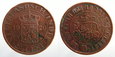 6854. INDIE HOLENDERSKIE, 2.1/2 CENT (2,5 CENTA) 1920 śr. 31mm