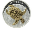 FIJI 2 DOLLARS 2010 TAKU, ŻÓŁW