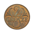 2 grosze 1937 stan 1