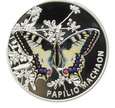 NIUE ISLAND, 1 DOLLAR 2011 PAPILIO MACHAON 