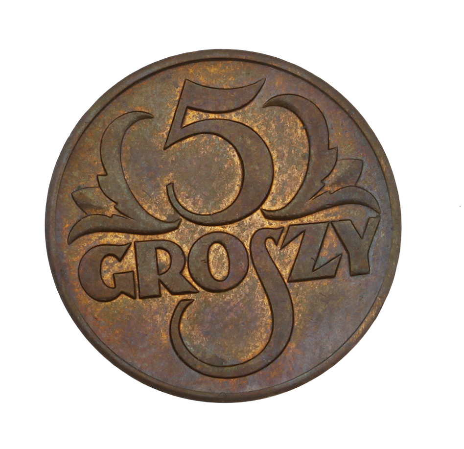5 Groszy 1939 stan -1