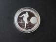 Srebrna moneta / numizmat mistrzostwa Europy w piłce nożnej