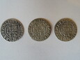 Lot. 3 sztuk 3 krucierze Zygmunt III Waza 1624 rok.