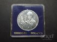 Srebrna moneta 10000 złotych 1987 rok Jan Paweł II - lustrzanka