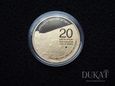 Złota moneta 20 nowych Szekli 2011 r. - Izrael - Ściana Płaczu 