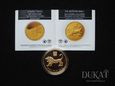Złota moneta 20 nowych Szekli 2011 r. - Izrael - Ściana Płaczu 