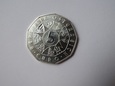 Moneta srebrna 5 euro 2005 r. Narciarstwo - Austria