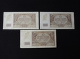 Lot 3 szt. banknotów 10 zł 1940 r. - Polska - II RP