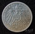 Moneta 3 marki 1910 r. Niemcy - Kaiser.