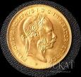  Złota moneta 4 Floreny / 10 Franków 1892 r. - Nowe Bicie