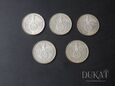 Lot. 5 monet 5 Marek Hindenburg / Swastyka 1936 r., 1937 r. - Niemcy