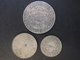 Lot. 3 srebrnych monet 5,10 i 20 Franków - Maroco.