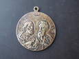 Medal Papieski jubileuszowy 1858 - 1908 Watykan