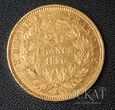 Złota moneta 20 Franków 1856 r. 