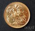 Moneta 1 Funt ( Suweren ) 1917 r. - Jerzy V - Wlk. Brytania