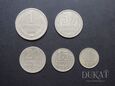 5 szt. monet: 10,15,20, 50  Kopiejek + 1 rubel - CCCP