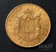 Moneta 50 franków 1866 r. 