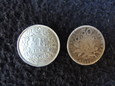 Lot. 2 monet 1/2 franka 1958