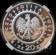 Srebrna moneta 20 zł 1997 r. - Zamek w Pieskowej Skale