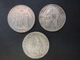 Lot. 3 monet - Francja, Belgia, Włochy.