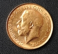 Moneta 1 Funt ( Suweren ) 1913 r. - Jerzy V - Wlk. Brytania