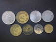 Lot. 8 sztuk monet różne nominały i roczniki.
