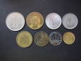 Lot. 8 sztuk monet różne nominały i roczniki.