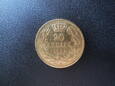 Złota moneta 20 Dinarów 1882 rok Milan I - Serbia.