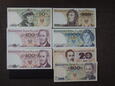 Lot. 5 sztuk banknotów PRL