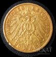  Złota moneta 20 marek 1893 r. 