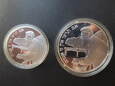 Komplet monet 1 i 2 nowe szekle 1997 rok - New Sheqalim.
