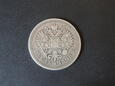 Moneta 1 Rubel 1898 r. - Rosja.- Mikołaj II