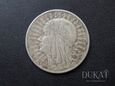 Srebrna moneta 10 zł Głowa Kobiety 1932 r. - II RP - B.Z.M