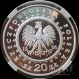 Srebrna moneta 20 zł 1996 r. - Zamek w Lidzbarku Warmińskim