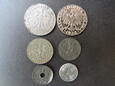 Lot. 6 monet 1,5,10,20 i 50 groszy różne roczniki.